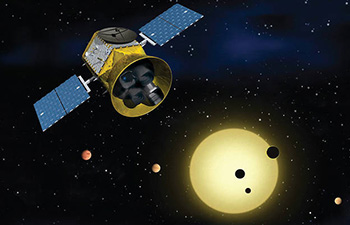 NASA's exoplanet hunter has a lunar flyby, taking first space picture 